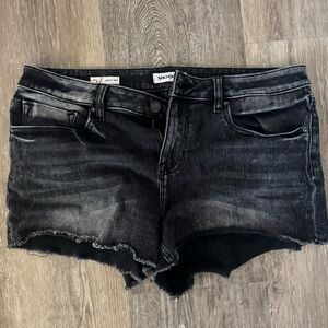 Vigoss Women's Black Jean Shorts
